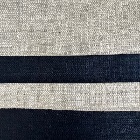 Ann Taylor LOFT Women 6 Beige/Black Color Block A-line Lined Mini Straight Skirt - Picture 4 of 12